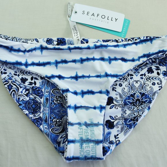 Seafolly Mandala Hipster Bikini Bottom 4 6 8 12 - Picture 4 of 16